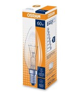   60W E14 OSRAM CLAS B35 CL